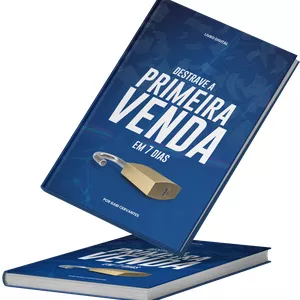 Imagem de capa para o Ebook E-book: Destrave a Primeira Venda em 7 Dias