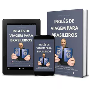 Imagem de capa para o Ebook Inglês de Viagem para Brasileiros