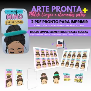 Imagem de capa para o Ebook Tag para Xuxinha 02 PDF pronto para imprimir + Elementos e molde limpo 