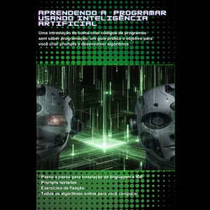 Imagem de capa para o Ebook Aprendendo a programar usando inteligência artificial 