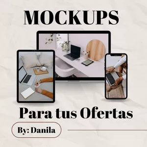 Imagen de portada para Curso online Plantillas de Mockups Para tus Ofertas
