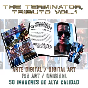 Imagen de portada para Ebook The Terminator, Tribute Vol. 1 - Digital Art - Fan Art. - English - Castellano