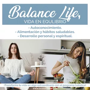 Imagem principal do produto Balance Life. Una vida en equilibrio