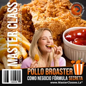 Imagen de portada para Curso online Pollo Broaster Como Negocio Fórmula Secreta
