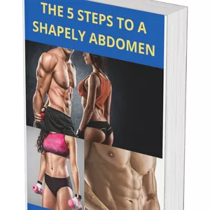 Cover image for Ebook The 5 steps to a shapely abdomen + Bonus