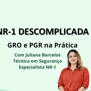 Imagem de NR‑1 Descomplicada: Riscos Psicossociais criado por Juliana Barcelos na hotmart