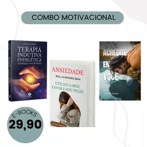 Imagem de capa para o Ebook Combo E-books Motivacionais