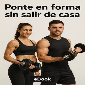 Imagen de portada para Ebook PONTE EN FORMA SIN SALIR DE CASA