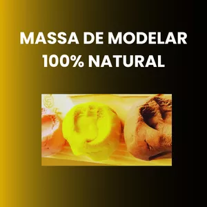 Imagem de capa para o Curso online  Massa de Modelar 100% Natural