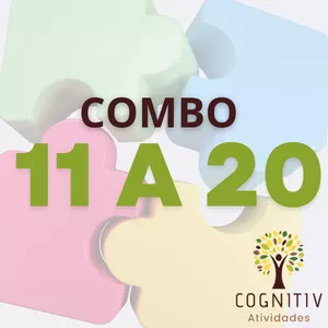 Imagem de capa para o Curso online Combo 02 | Atividades Cognitiv de 11 a 20