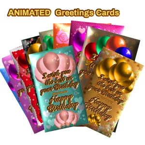Cover image for Online course 10 Animated Birthday Greetings Cards 