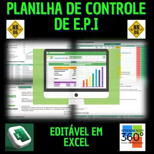 Imagem de capa para o Curso online PLANILHA DE CONTROLE DE E.P.I - EQUIPAMENTO DE PROTEÇÃO INDIVIDUAL