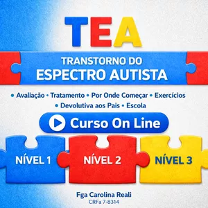 Imagem do curso TEA - Transtorno do Espectro Autista (Avaliação, Tratamento e Orientações Fonoaudiológicas)