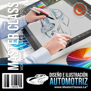 Imagen de portada para Curso online Diseño e Ilustración Automotriz