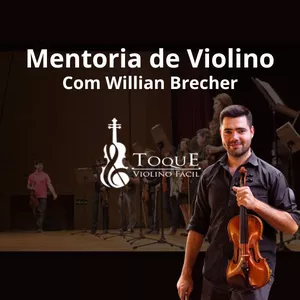 Imagem de capa para o Curso online MENTORIA DE VIOLINO COM WILLIAN BRECHER