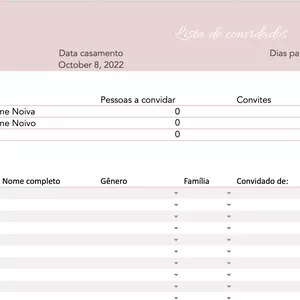 Imagem de capa para o Curso online Planilha Acompanhamento Casamento