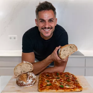 Imagen de portada para Curso online Curso Tu pan de masa madre desde cero