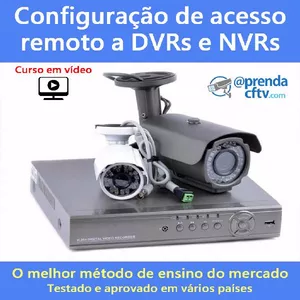 Imagem do curso Como configurar acesso remoto a DVRs, NVRs e câmeras