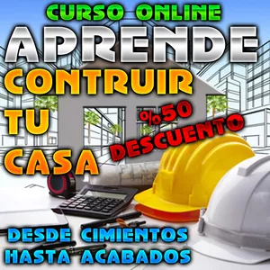 Imagen de portada para Curso online CURSO - Para ser ALBAÑIL, APRENDE! Y tu mismo REMODELA TU CASA