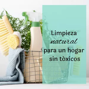 Imagen de portada para Curso online Limpieza natural para un hogar sin tóxicos