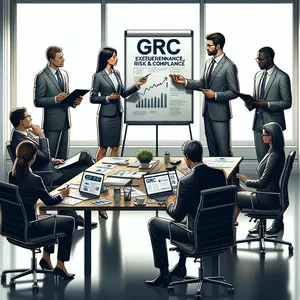 Imagem de capa para o Serviço online Consultoria Executiva em GRC (Governança, Risco e Conformidade) | Hora