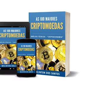 Imagem de capa para o Ebook As 100 Maiores CRIPTOMOEDAS - Análise Técnica - Criptoeconomia