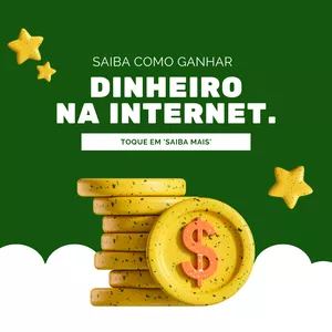 Imagem de capa para o Ebook 21 ideias para ganhar dinheiro na internet agora
