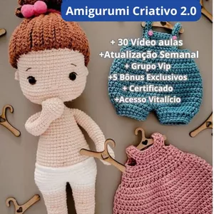 Imagem do curso Amigurumi Criativo 2.0