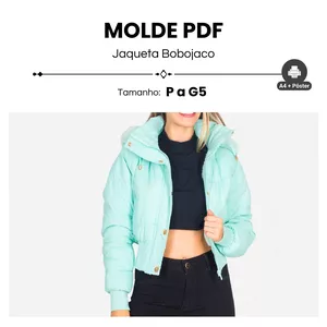 Imagem de capa para o Ebook MOLDE JAQUETA BOBOJACO