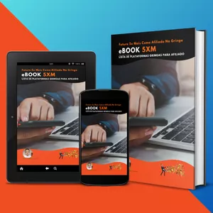 Imagem de capa para o Ebook eBook 5XM  | Lista de Plataformas Gringas Para Afiliados 