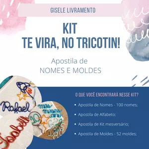 Imagem principal do produto Kit Te Vira, no Tricotin!