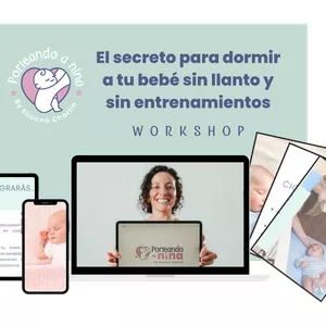 Imagen de portada para Curso online El secreto para dormir a tu bebé sin llanto y sin entrenamientos
