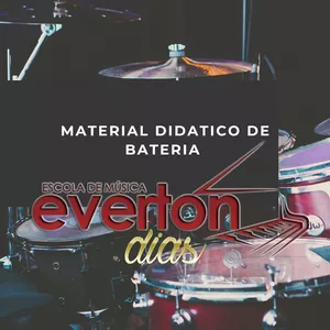 Imagem de MATERIAL DIDATICO DE BATERIA E.M EVERTON DIAS criado por Escola de musica Everton Dias na hotmart