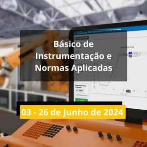 Imagem de capa para o Evento online CURSO BÁSICO DE INSTRUMENTAÇÃO