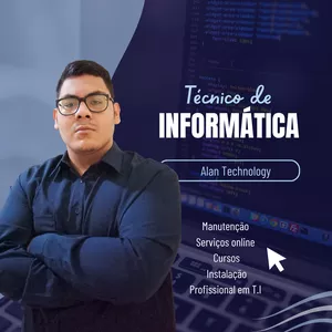 Imagem de capa para o Curso online Curso de informática básico para iniciantes.