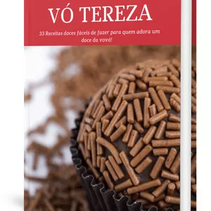Imagem de capa para o Ebook Receitas da Vó Tereza