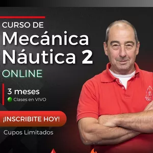 Imagen de portada para Curso online Mecánica Náutica 2