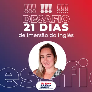 Imagem de capa para o Curso online Desafio 21 dias de Imersão no Inglês