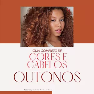 Imagem de capa para o Ebook Guia de Cores e Cabelos: Cartelas de Outono