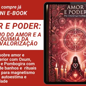 Imagem de capa para o Ebook e-Book "AMOR E PODER: O Trono do Amor e a Alquimia da Autovalorização"
