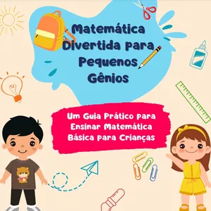 Imagem de capa para o Ebook Matemática divertida para pequenos gênios 