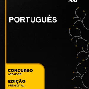 Imagem de capa para o Curso online Português - Secretaria de Estado da Fazenda de Roraima (SEFAZ-RR)