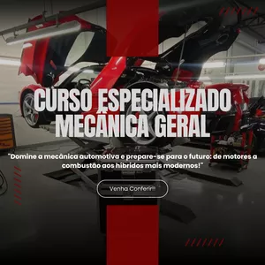 Imagem de capa para o Curso online Curso Especializado em Mecânica Geral