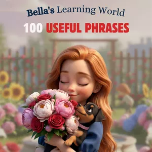 Imagem de capa para o Ebook Bella's Learning World: 100 Useful Phrases | Book 5