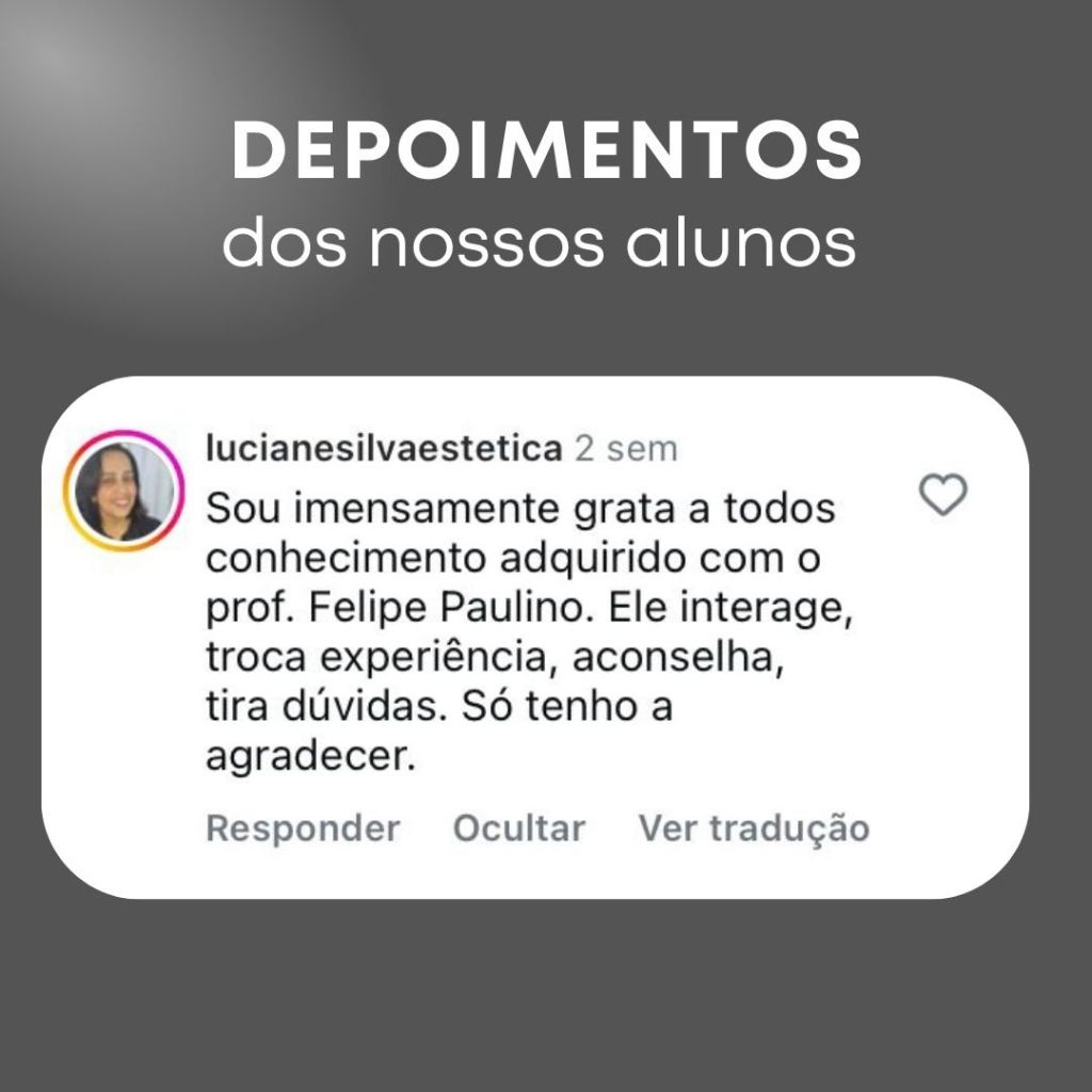 Depoimento das alunas