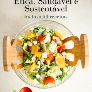 Imagem de capa para o Ebook Vivendo Vegano! Guia completo para uma vida ética, saudável e sustentável.