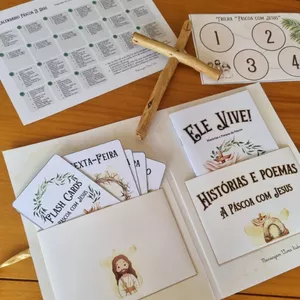 Imagem de capa para o Ebook Ele vive | Material Páscoa 