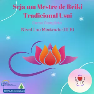 Imagem de capa para o Curso online Master Reiki Tradicional Usui 