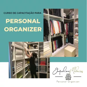 Imagem de Curso de Capacitação para Personal Organizer  criado por JAQUE na hotmart