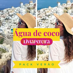 Imagem de capa para o Curso online Preset Água de Coco - Presets da Lívia Pereira